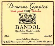 Bandol-Tempier-Cabassou 1987